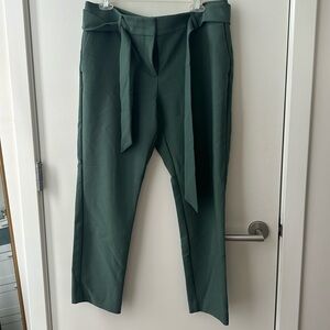 Loft size 10 green Marissa pants